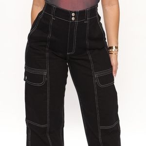 Cargo Contrast Stitch pants